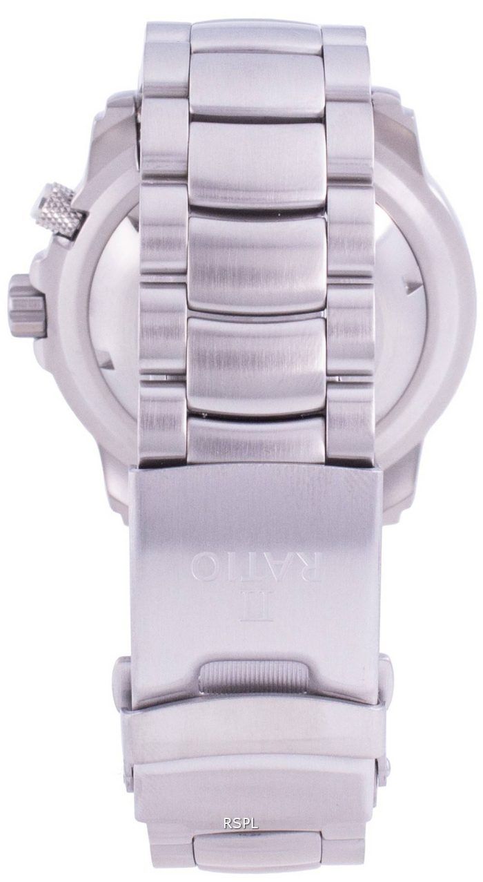 Ratio FreeDiver Helium-Safe 1000M Sapphire Automatic 1068HA96-34VA-WHT Men's Watch