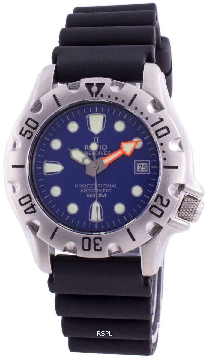 Ratio FreeDiver Professional 500M Sapphire Automatic 32BJ202A-BLU Men's Watch