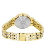 Bulova Classic Crystal Phantom Gold Tone Stainless Steel Champagne Dial Quartz 97L176 Women's Watch