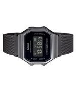 Casio Vintage Digital Stainless Steel Mesh Bracelet Quartz A168WEMB-1B Unisex Watch