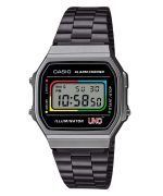 Casio Vintage Digital UNO Collaboration Model Stainless Steel Bracelet Quartz A168WEUC-1A Unisex Watch