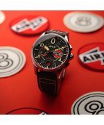 AVI-8 Spitfire Lock Chronograph Airfix Edition Raven Black Dial Quartz AV-4089-09 Men's Watch