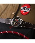 AVI-8 Spitfire Lock Chronograph Airfix Edition Raven Black Dial Quartz AV-4089-09 Men's Watch