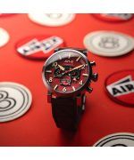 AVI-8 Dambuster Gibson Dual Time Chronograph Airfix Edition Hazard Red Dial AV-4107-04 Men's Watch