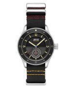 AVI-8 Flyboy Airmaster Sector Meca-Quartz Raven Black Nylon Strap Black Dial AV-4112-01 Men's Watch