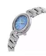 Citizen L Arcly Eco-Drive Diamond Accents Stainless Steel Blue Mother Of Pearl Dial EM1110-81N Women's Watch