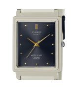 Casio POP Analog Beige Resin Strap Black Dial Quartz MQ-38UC-8A Women's Watch