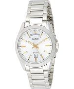 Casio Classic Analog Stainless Steel Silver Dial Quartz MTP-1370D-7A2 Men's Watch