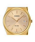 Casio Standard Analog Gold Tone Stainless Steel Gold Dial Quartz MTP-B145G-9AV Unisex Watch