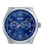 Casio Standard Analog Stainless Steel Blue Dial Quartz MTP-E340D-2AV Men's Watch