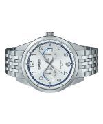 Casio Standard Analog Stainless Steel Silver Dial Quartz MTP-E340D-7AV Men's Watch