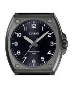 Casio Standard Analog Black Ion Plated Stainless Steel Black Dial Quartz MTP-E730B-1AV Men's Watch