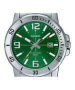 Casio Standard Analog Stainless Steel Green Dial Quartz MTP-VD01D-3BV Men's Watch