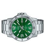 Casio Standard Analog Stainless Steel Green Dial Quartz MTP-VD01D-3BV Men's Watch