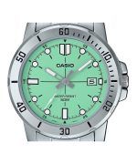 Casio Standard Analog Stainless Steel Mint Green Dial Quartz MTP-VD01D-3E1V Men's Watch