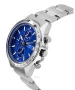 Seiko Spirit Chronograph Stainless Steel Blue Dial Quartz SBTR023 100M Men's Watch