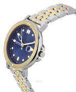 Skagen Signatur Lille Sport Two Tone Stainless Steel Blue Dial Quartz SKW3137 Women's Watch