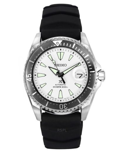 Seiko Prospex Shogun Titanium White Dial Automatic SPB191J1 Diver's 200M Men's Watch