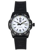 Luminox Pacific Diver Ripple Rubber Strap White Dial Quartz XS.3127M 200M Men's Watch