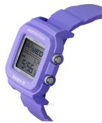 Casio Baby-G Plus Digital 30th Anniversary Purple Resin Strap Quartz BGD-10K-6 100M Women's Watch With Special Holder