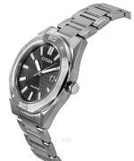 Citizen Eco-Drive Stainless Steel Black Dial BM7630-80E 100M Men's Watch