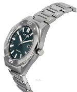 Citizen Eco-Drive Stainless Steel Green Dial BM7630-80X 100M Men's Watch