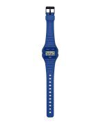 Casio POP Digital Blue Bio Based Resin Strap Quartz F-91WB-2A1 Unisex Watch