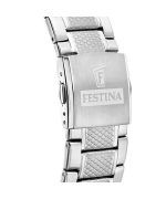 Festina Timeless Chronograph Stainless Steel White Dial Quartz F20668-1 100M Men's Watch