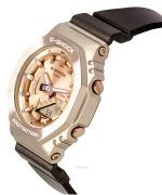 Casio G-Shock Analog Digital Bio-Based Resin Strap Rose Gold Dial Quartz GM-S2100CB-5A 200M Women's Watch