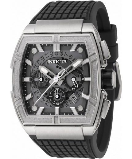 Invicta S1 Rally Gravity Defier Chronograph Multifunction Grey Skeleton Dial Quartz 44883 100M Men's Watch