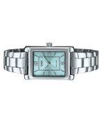 Casio Standard Analog Stainless Steel Aqua Blue Dial Quartz LTP-1234DD-2A Women's Watch