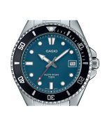 Casio Standard Analog Stainless Steel Blue Dial Quartz MDV-10D-2A1V Men's Watch