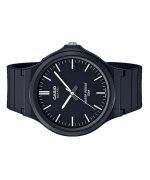 Casio Youth Analog Resin Strap Black Dial Quartz MW-240-1EV Men's Watch