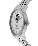 Tissot Le Locle Powermatic 80 Open Heart Silver Dial Automatic T006.407.11.033.02 Men's Watch