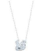 Swarovski Swan White Rhodium Necklace 5514421 For Women