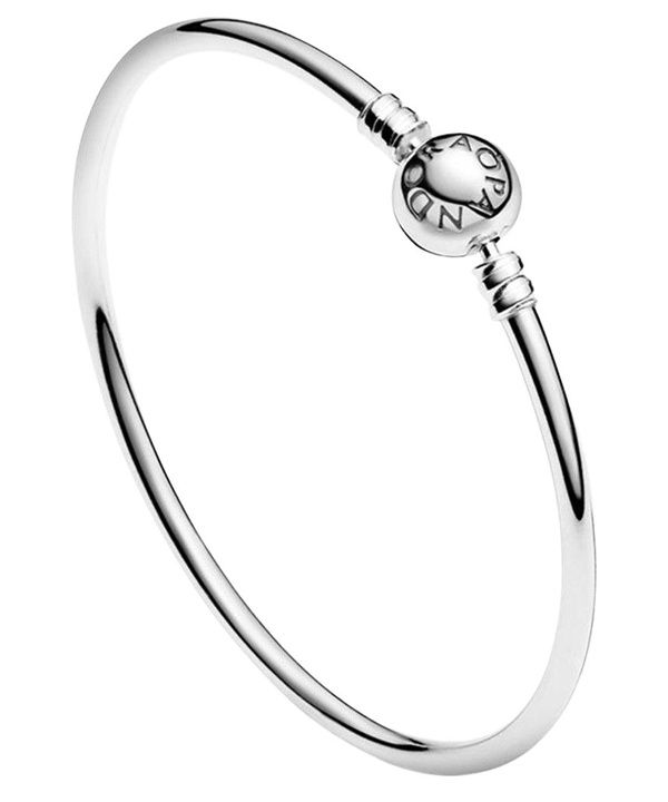 NEW sale Pandora Moments Sterling Silver Bangle