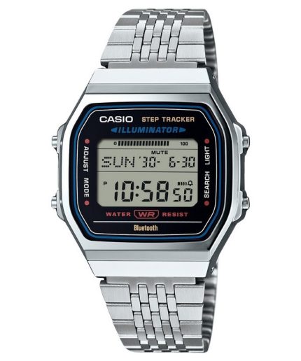 Casio Vintage Digital Smartphone Link Stainless Steel Quartz ABL-100WE-1A Unisex Watch