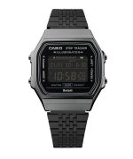 Casio Vintage Digital Smartphone Link Stainless Steel Quartz ABL-100WEGG-1B Unisex Watch