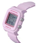 Casio Baby-G Digital Resin Strap Pink Dial Quartz BGD-10-4 100M Women's Watch