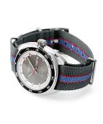 Hamilton American Classic Pan Europ Fabric Strap Gray Dial Automatic H35415982 Men's Watch