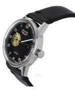 Iron Annie G38 Leather Strap Black Dial Automatic 53682 100M Men's Watch