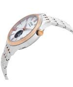 Citizen Two Tone Stainless Steel Open Heart White Dial Automatic NH9136-88A Mens Watch