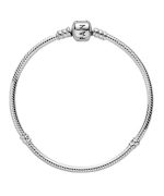 Pandora Moments Snake Link Sterling Silver Bracelet 590702HV-20 For Women