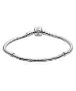 Pandora Moments Snake Link Sterling Silver Bracelet 590702HV-20 For Women