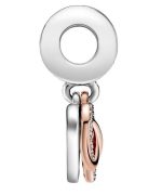 Pandora Sparkling Infinity Heart Dangle Charm With Clear Cubic Zirconia 788878C01 For Women