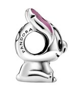 Pandora Disney Lilo And Stitch Silver Charm With Black And Purple Enamel 798844C01 For Women