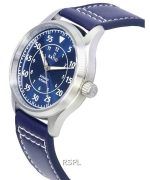 Ratio Skysurfer Pilot Blue Sunray Dial Leather Automatic RTS318 200M Mens Watch