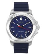 Victorinox Swiss Army I.N.O.X. Rubber Strap Blue Dial Quartz Diver's 241688-1 200M Men's Watch