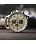 AVI-8 Hawker Hurricane Classic Chronograph Khaki Dial Quartz AV-4011-1B Men's Watch With Extra Strap