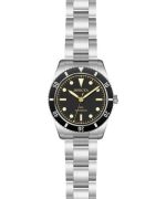 Invicta Vintage Pro Diver Stainless Steel Black Dial Automatic Divers 31290 200M Mens Watch